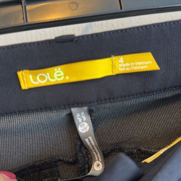 Lole Women's Black Travel Pants - 4 - Great Condition - Picture 7 of 7